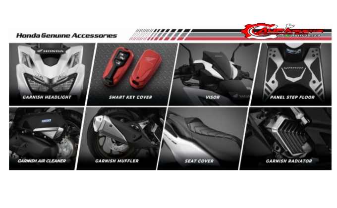 Daftar Aksesoris Resmi Honda Vario 160__