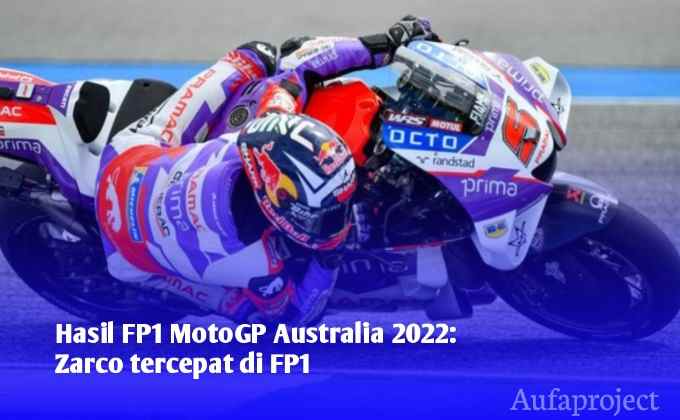 Hasil FP1 MotoGP Australia