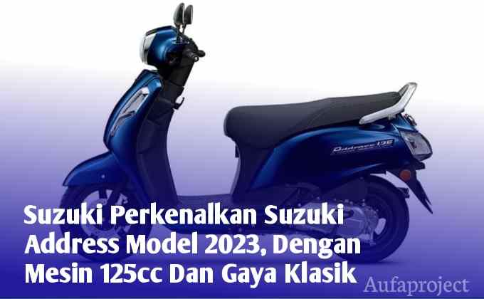 Suzuki Address Model 2023